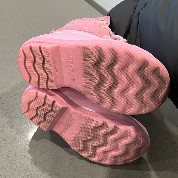 Sperry Kids Light Pink Rain Boots - Picture 5 of 9